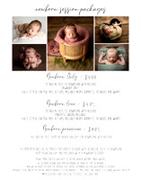 2024 newborn session packages